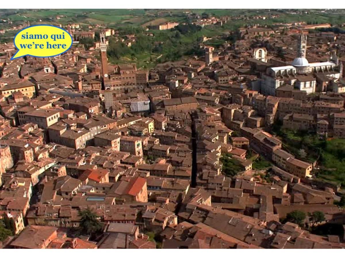 Un Terrazzo Sulla Magia Leilighet Siena Eksteriør bilde