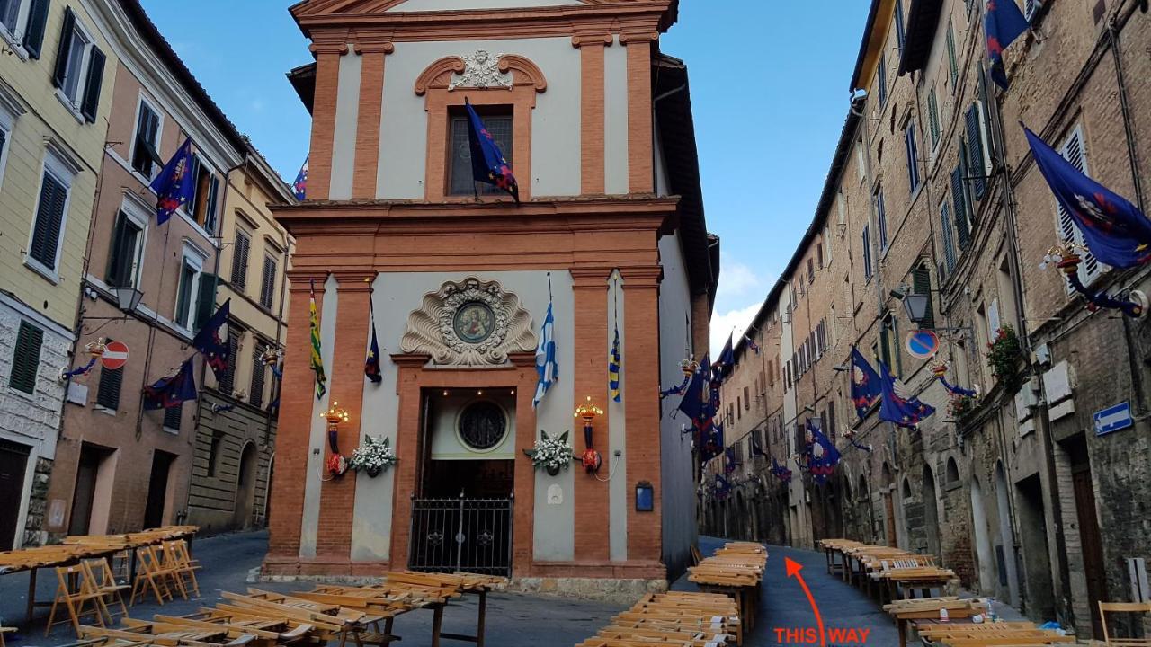 Un Terrazzo Sulla Magia Leilighet Siena Eksteriør bilde