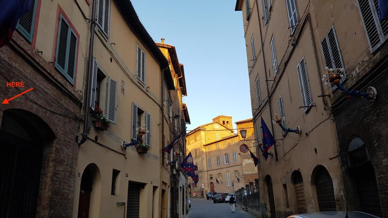 Un Terrazzo Sulla Magia Leilighet Siena Eksteriør bilde