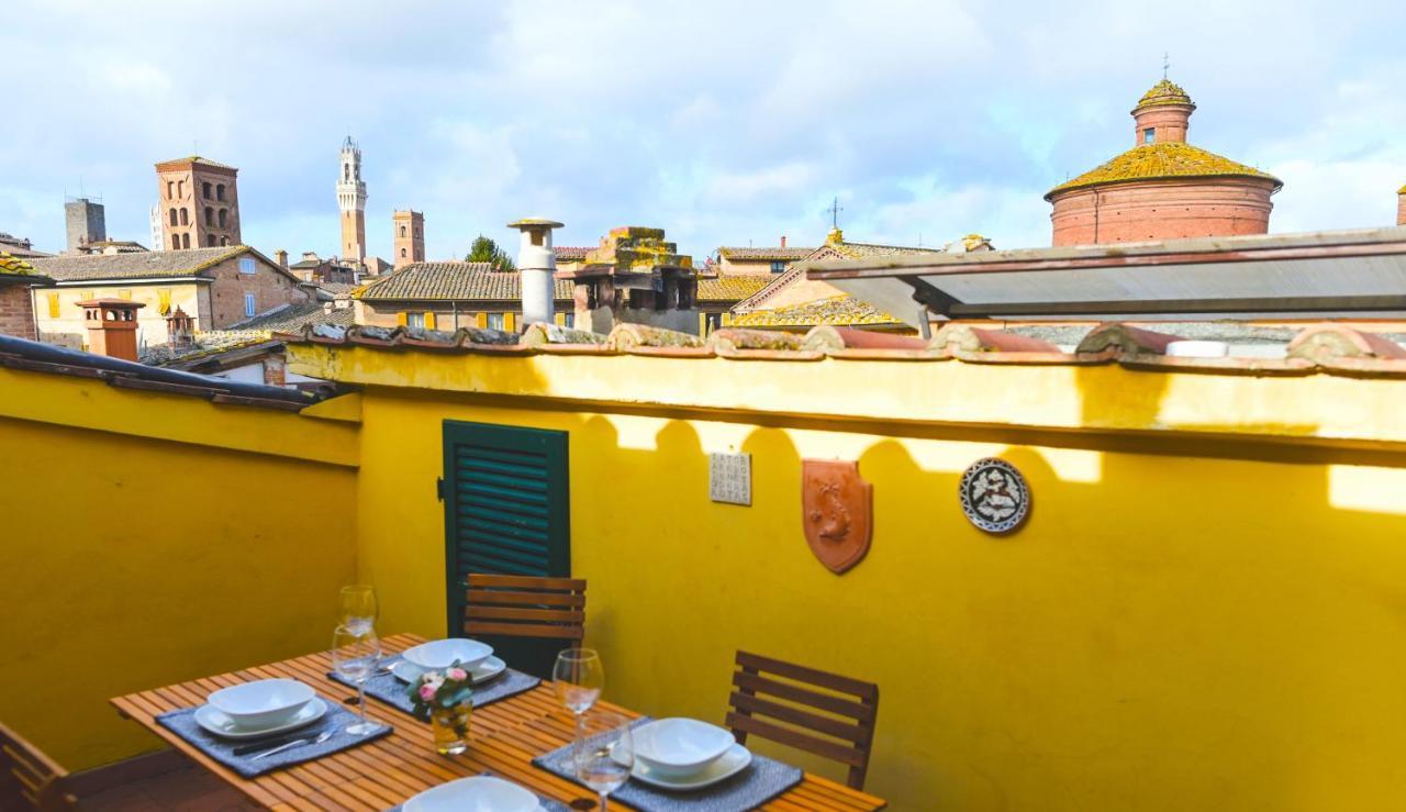 Un Terrazzo Sulla Magia Leilighet Siena Eksteriør bilde